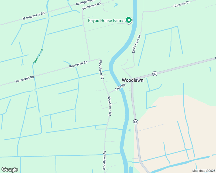 map of restaurants, bars, coffee shops, grocery stores, and more near 6233 Woodlawn Road in Maurice
