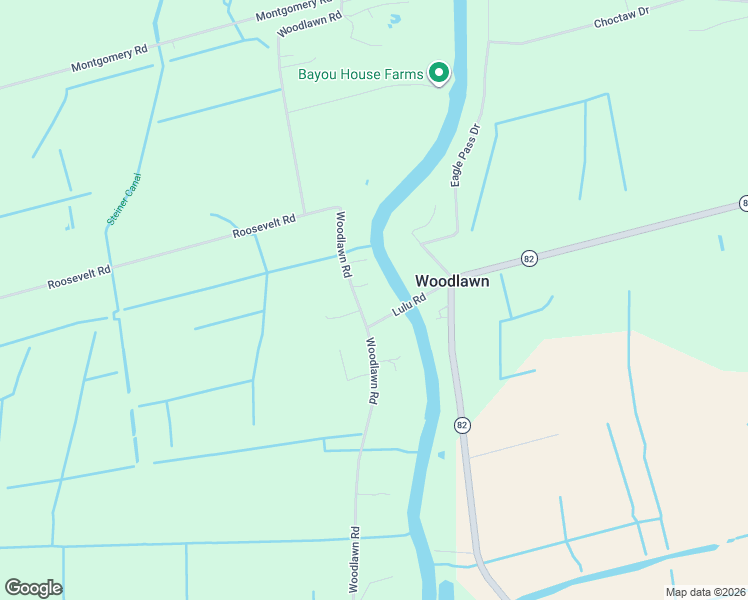 map of restaurants, bars, coffee shops, grocery stores, and more near 6233 Woodlawn Road in Maurice