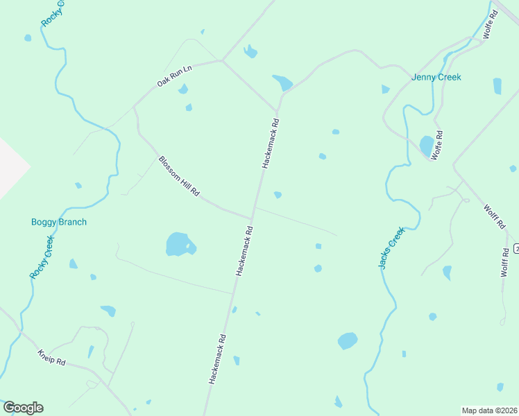 map of restaurants, bars, coffee shops, grocery stores, and more near 1109 Hackemack Road in Round Top