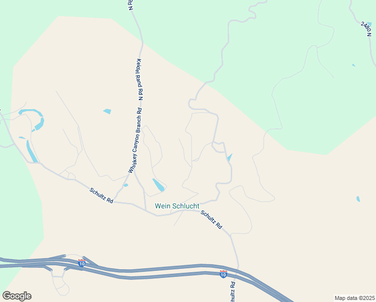 map of restaurants, bars, coffee shops, grocery stores, and more near 120 Mercy Lane North in Comfort