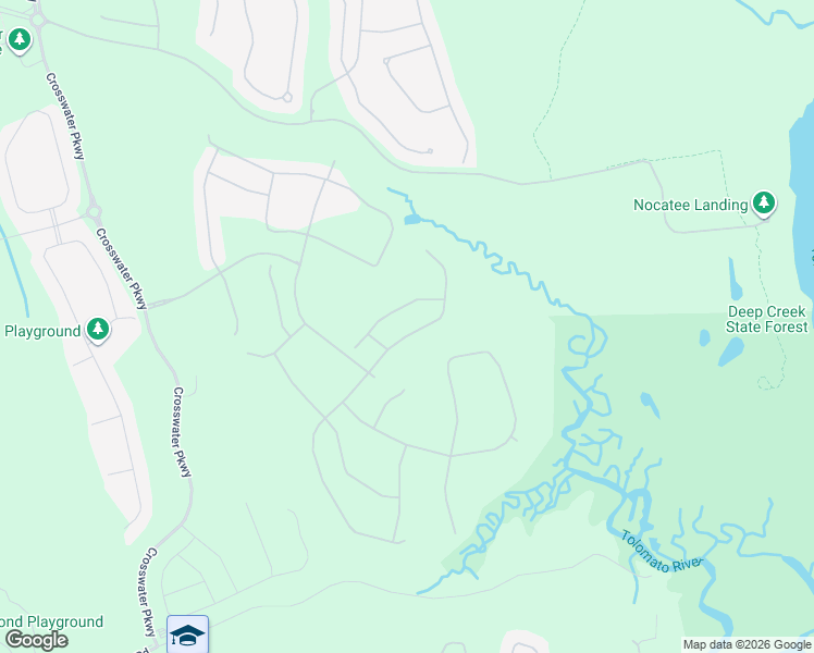 map of restaurants, bars, coffee shops, grocery stores, and more near Clear Springs Drive in Nocatee
