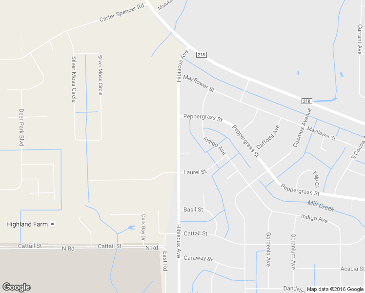map of restaurants, bars, coffee shops, grocery stores, and more near 2215 Hibiscus Avenue in Middleburg
