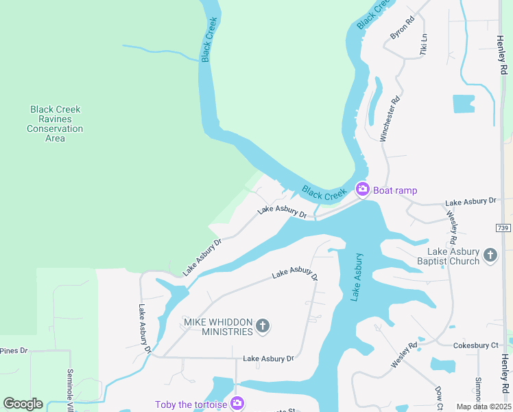 map of restaurants, bars, coffee shops, grocery stores, and more near 457 Lake Asbury Drive in Green Cove Springs
