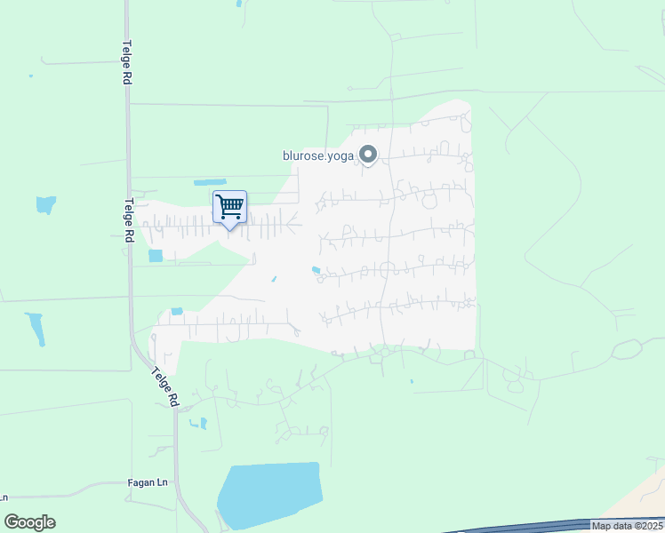 map of restaurants, bars, coffee shops, grocery stores, and more near 1 Copper Bottom Drive in Tomball