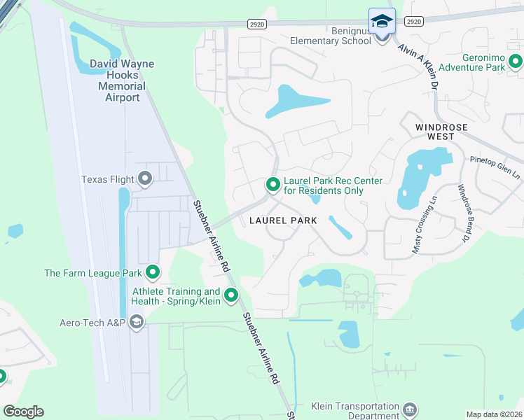map of restaurants, bars, coffee shops, grocery stores, and more near 7602 Harmony Light Court in Spring