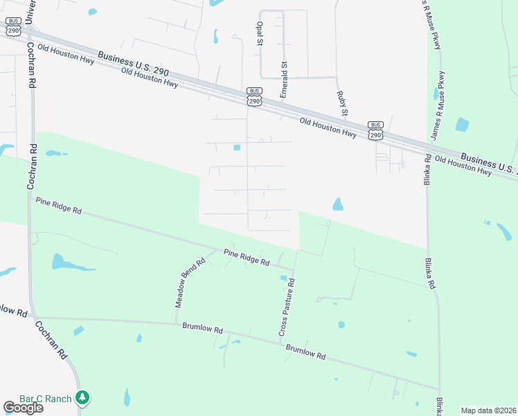 map of restaurants, bars, coffee shops, grocery stores, and more near 703 Azalea Street in Prairie View