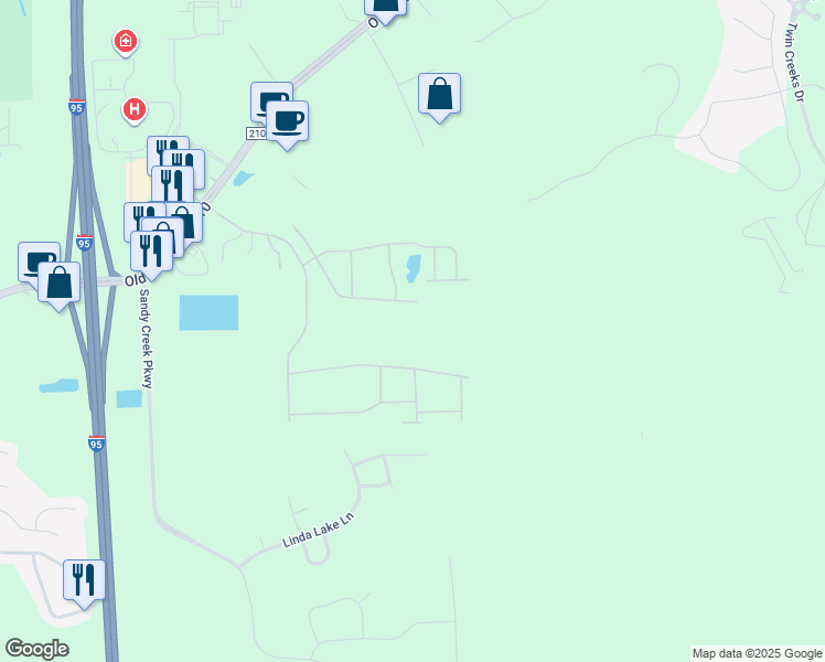 map of restaurants, bars, coffee shops, grocery stores, and more near 9802 Ce Wilson Road in St. Augustine