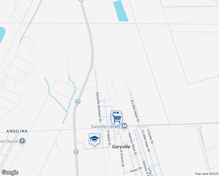map of restaurants, bars, coffee shops, grocery stores, and more near 231 Timbermill Loop in Garyville