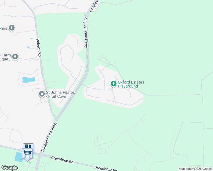 map of restaurants, bars, coffee shops, grocery stores, and more near 100 Clarendon Road in Saint Johns