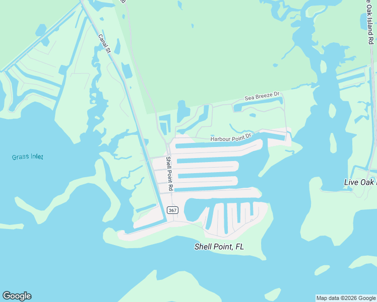 map of restaurants, bars, coffee shops, grocery stores, and more near 40 Royster Drive in Crawfordville