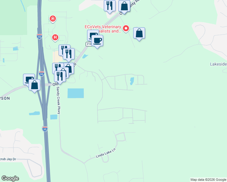 map of restaurants, bars, coffee shops, grocery stores, and more near 9755 Ce Wilson Road in St. Augustine