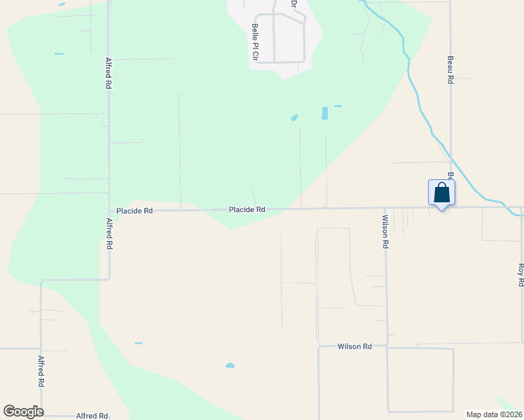 map of restaurants, bars, coffee shops, grocery stores, and more near 10195 Placide Road in Maurice