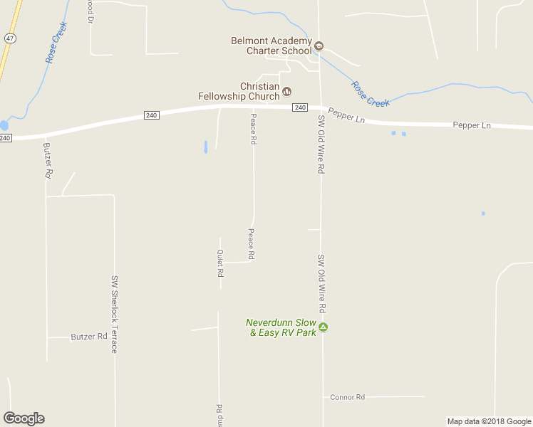 map of restaurants, bars, coffee shops, grocery stores, and more near 507 Peace Road in Lake City