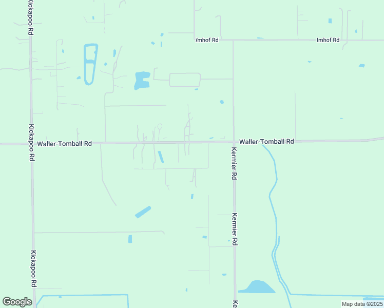 map of restaurants, bars, coffee shops, grocery stores, and more near 28225 Waller-Tomball Road in Waller