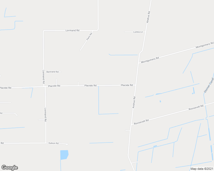map of restaurants, bars, coffee shops, grocery stores, and more near Placide Road in Maurice