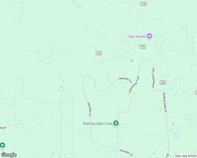 map of restaurants, bars, coffee shops, grocery stores, and more near 441 Jennifer Lane in Driftwood