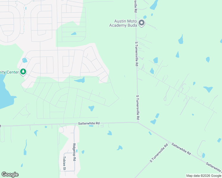 map of restaurants, bars, coffee shops, grocery stores, and more near 865-1632 South Turnersville Road in Buda