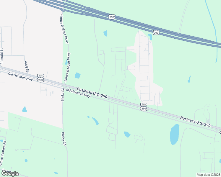 map of restaurants, bars, coffee shops, grocery stores, and more near 42720 U.S. 290 Business in Waller