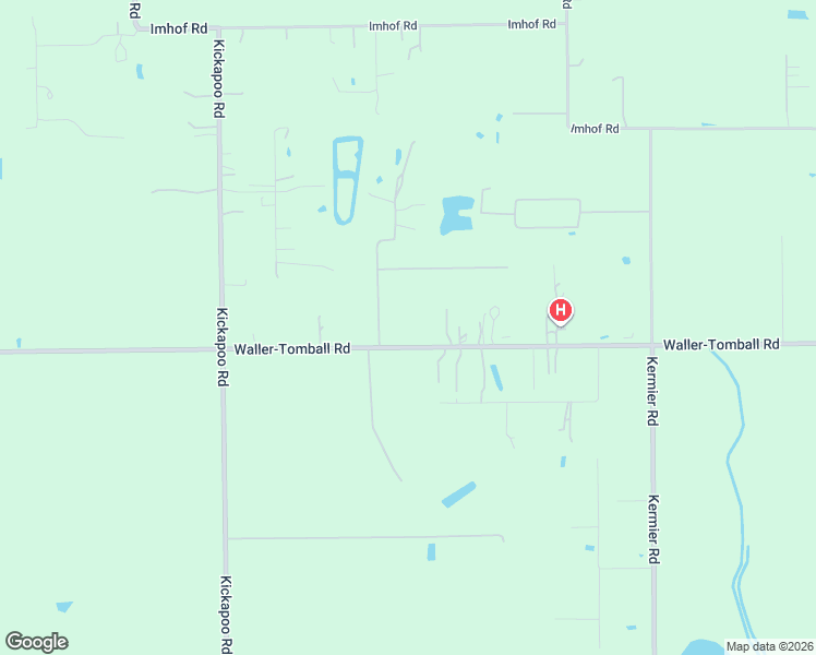 map of restaurants, bars, coffee shops, grocery stores, and more near 28502 Farm to Market 2920 in Waller