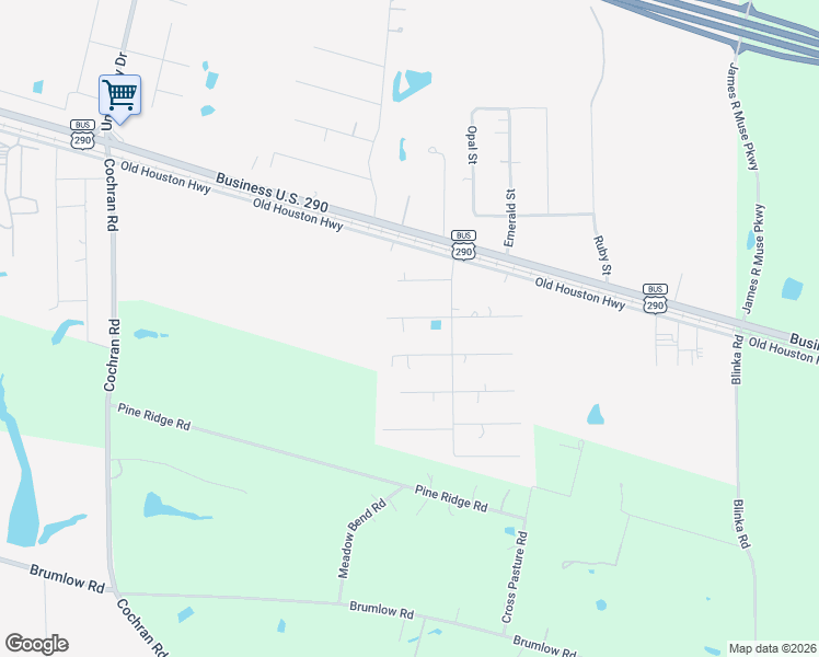 map of restaurants, bars, coffee shops, grocery stores, and more near 616 Sharon Street in Prairie View