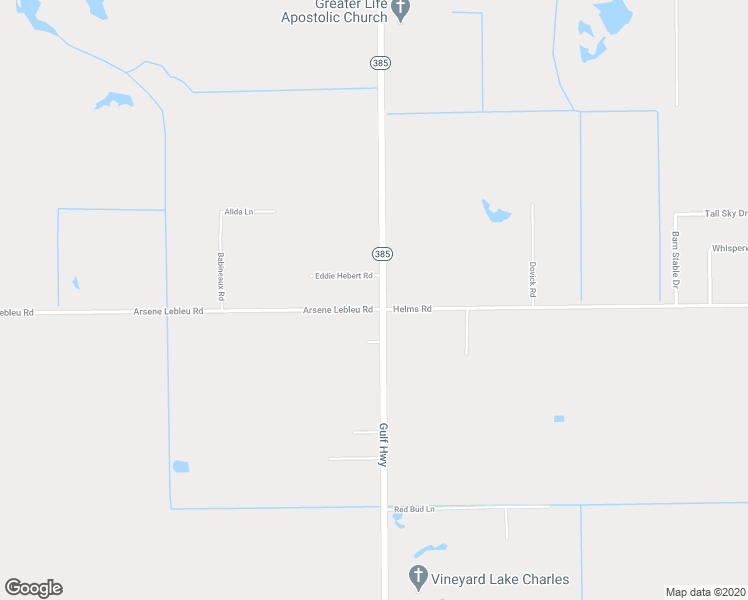 map of restaurants, bars, coffee shops, grocery stores, and more near 9324 Gulf Highway in Lake Charles