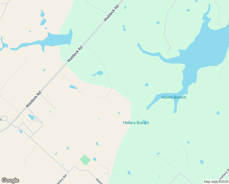 map of restaurants, bars, coffee shops, grocery stores, and more near 1220 Waldeck Road in Ledbetter