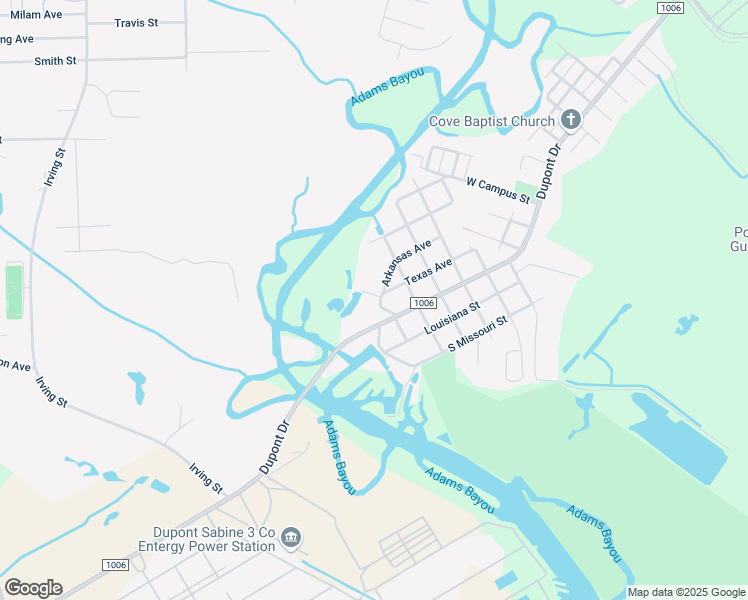 map of restaurants, bars, coffee shops, grocery stores, and more near 2002 Texas Avenue in Orange