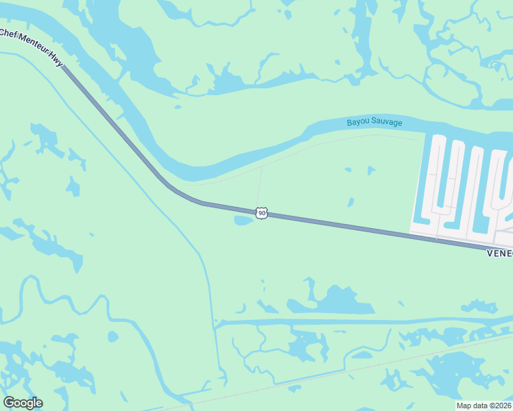 map of restaurants, bars, coffee shops, grocery stores, and more near 20031 Victory Road in New Orleans
