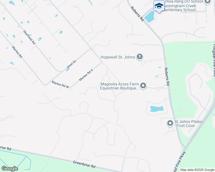 map of restaurants, bars, coffee shops, grocery stores, and more near 653 Flach Drive in Fruit Cove