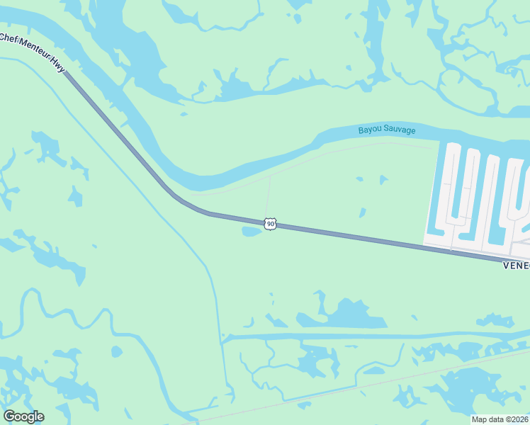 map of restaurants, bars, coffee shops, grocery stores, and more near 20031 Victory Road in New Orleans