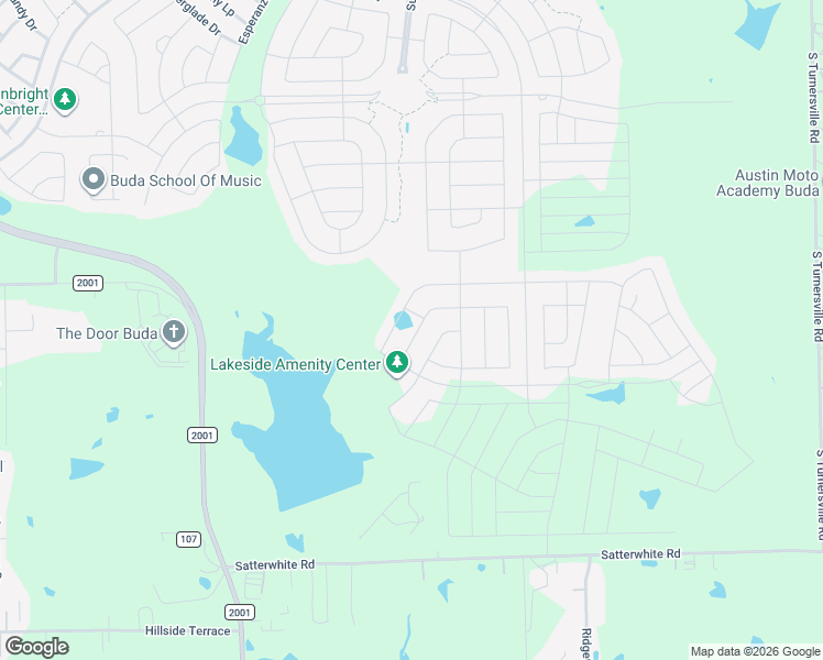 map of restaurants, bars, coffee shops, grocery stores, and more near Farm to Market Road 2001 in Buda