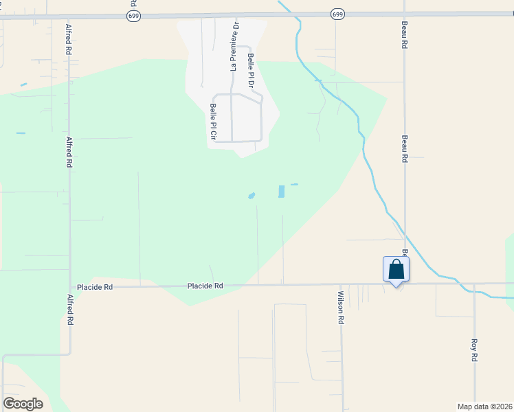 map of restaurants, bars, coffee shops, grocery stores, and more near 5723 Kennel Road in Maurice