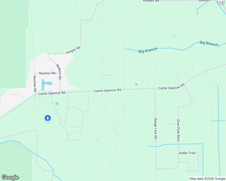 map of restaurants, bars, coffee shops, grocery stores, and more near 5301 Carter Spencer Road in Middleburg
