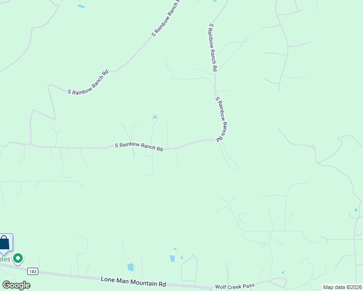 map of restaurants, bars, coffee shops, grocery stores, and more near 1476-1652 S Rainbow Ranch Rd in Wimberley