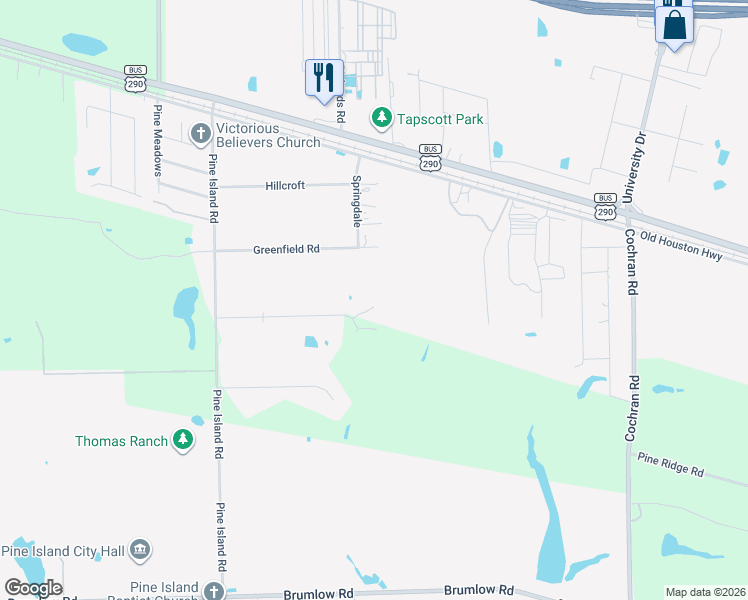 map of restaurants, bars, coffee shops, grocery stores, and more near 35428 Windmill Road in Hempstead