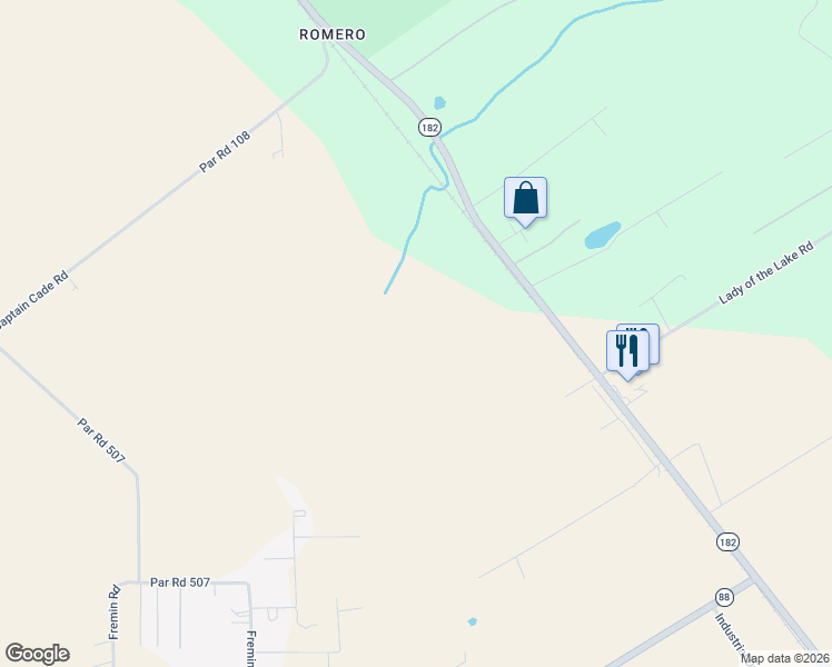 map of restaurants, bars, coffee shops, grocery stores, and more near in Cade