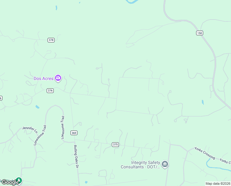 map of restaurants, bars, coffee shops, grocery stores, and more near 715 Bee Gee Road in Driftwood