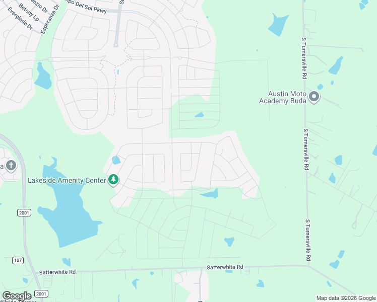 map of restaurants, bars, coffee shops, grocery stores, and more near 401 Satterwhite Road in Buda