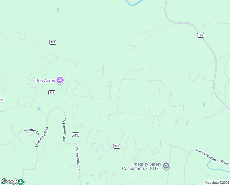 map of restaurants, bars, coffee shops, grocery stores, and more near 715 Bee Gee Road in Driftwood