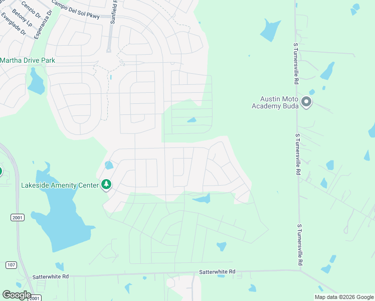 map of restaurants, bars, coffee shops, grocery stores, and more near 401 Satterwhite Road in Buda