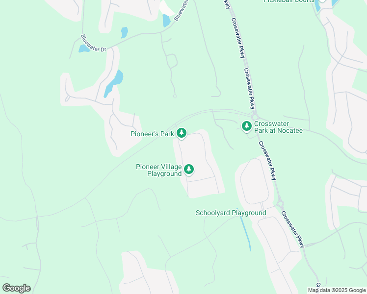 map of restaurants, bars, coffee shops, grocery stores, and more near 129 Pioneer Village Drive in Nocatee
