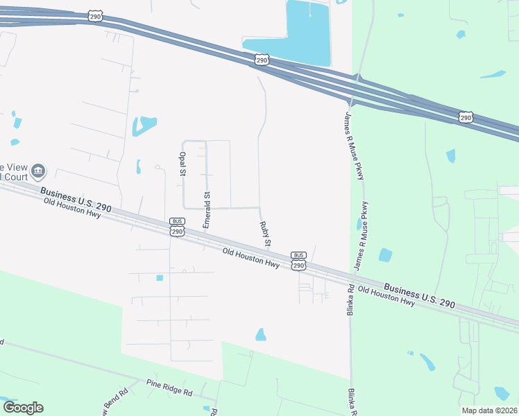 map of restaurants, bars, coffee shops, grocery stores, and more near 20704 Pearl Street in Prairie View