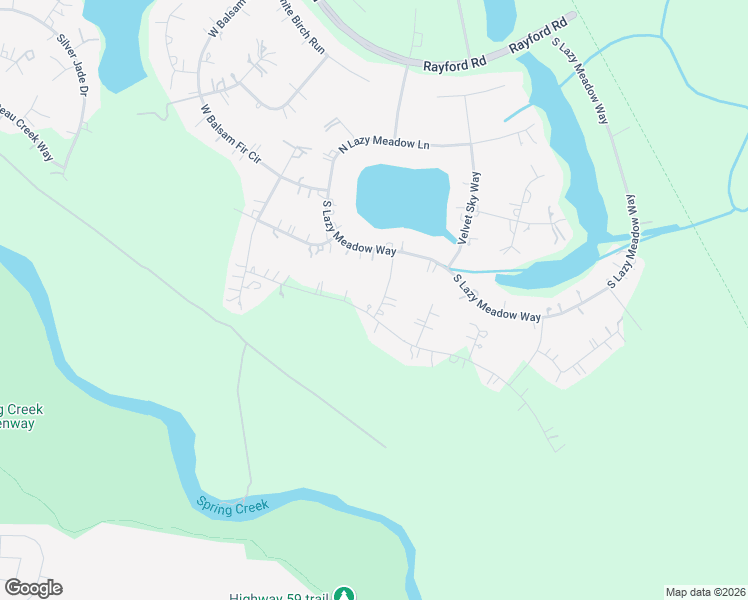map of restaurants, bars, coffee shops, grocery stores, and more near 27351 Shady Hills Landing Lane in Spring