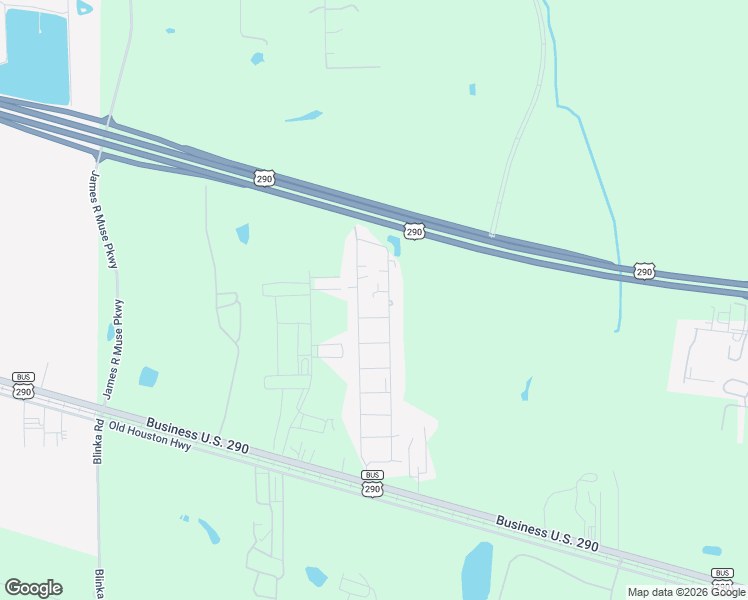 map of restaurants, bars, coffee shops, grocery stores, and more near 20966 Frank Scott Boulevard in Waller