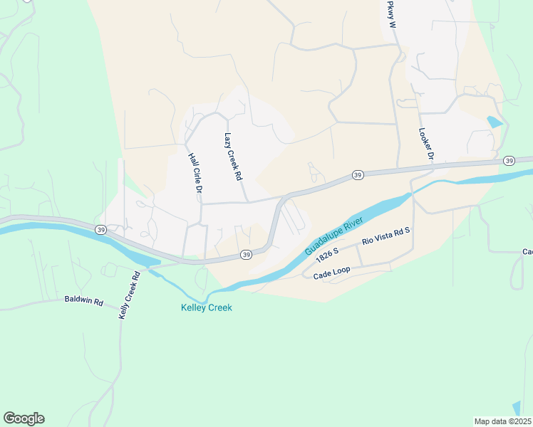 map of restaurants, bars, coffee shops, grocery stores, and more near 1020 Texas 39 in Ingram