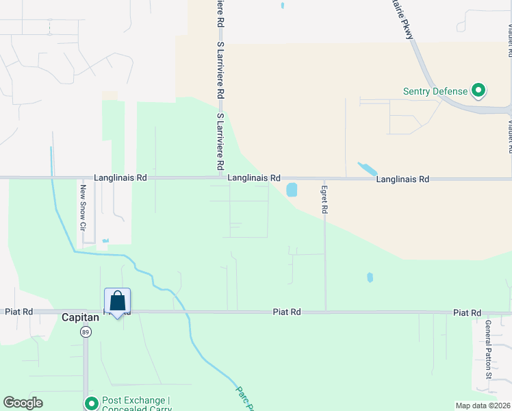 map of restaurants, bars, coffee shops, grocery stores, and more near 636 Langlinais Road in Youngsville