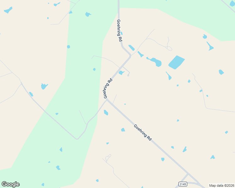 map of restaurants, bars, coffee shops, grocery stores, and more near 6734 Goehring Road in Round Top