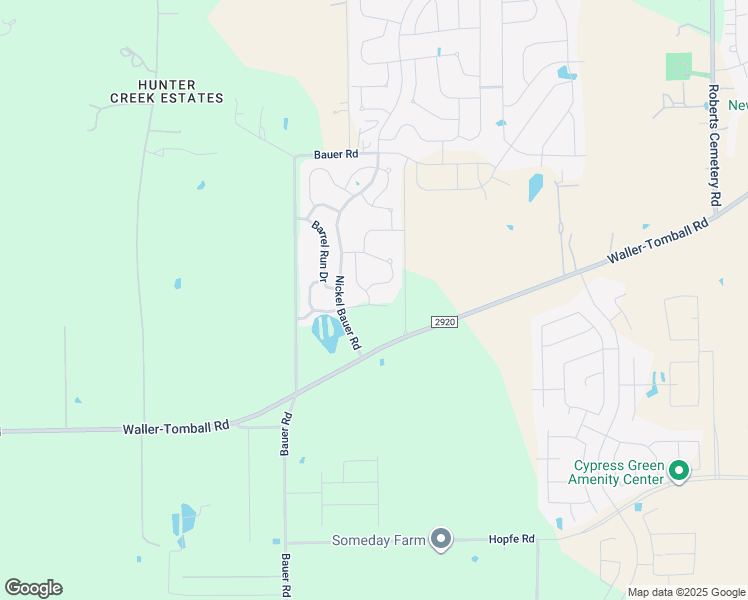 map of restaurants, bars, coffee shops, grocery stores, and more near 22618 Gentle Shadow Drive in Hockley