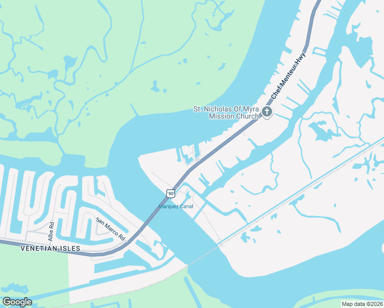 map of restaurants, bars, coffee shops, grocery stores, and more near 21135 Chef Menteur Highway in New Orleans