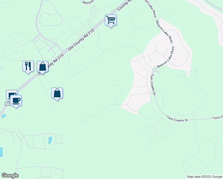 map of restaurants, bars, coffee shops, grocery stores, and more near 261 Starnberg Court in St. Augustine